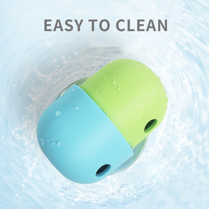 Fun and Functional Silicone Dog Toy Ball