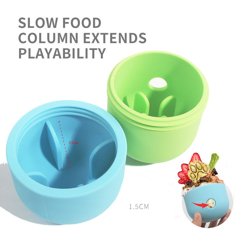 Fun and Functional Silicone Dog Toy Ball