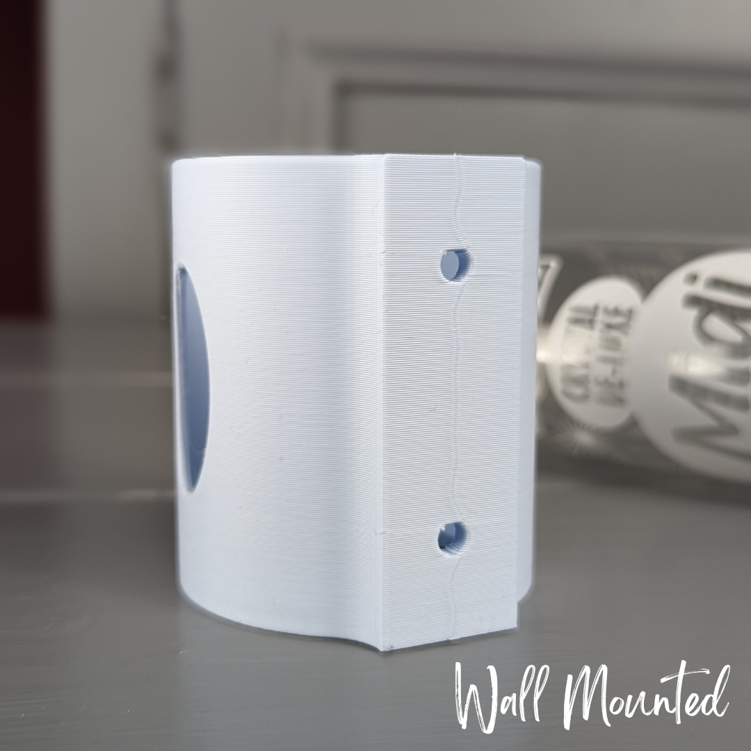 SINGLE Cage/Wall Mounted Water Bottle Holder - Pastel Blue - TRADE
